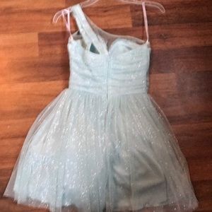B. Darling semi formal homecoming prom dress